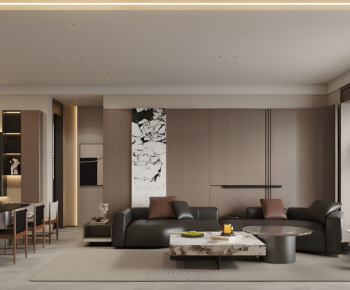 Modern A Living Room-ID:990889159