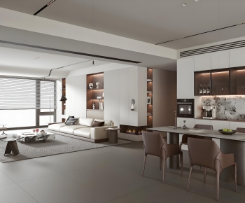 Modern A Living Room-ID:530118916