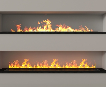 Modern Electronic Fireplace-ID:417355066