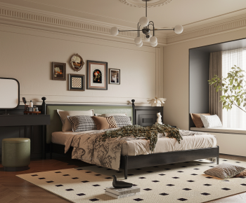 French Style Bedroom-ID:115225084