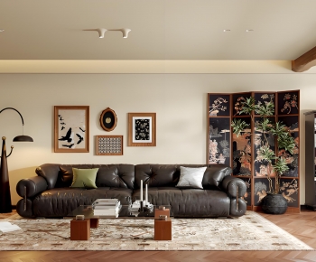 Modern A Living Room-ID:185822962