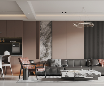 Modern A Living Room-ID:709635978