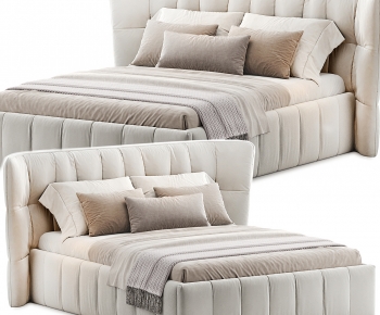 Modern Double Bed-ID:281317957