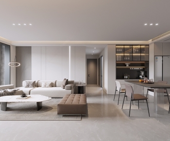 Modern A Living Room-ID:380877025