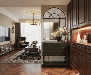American Style Hallway-ID:425080062