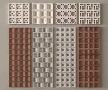 Modern Cement Brick Screen Partition-ID:155468944