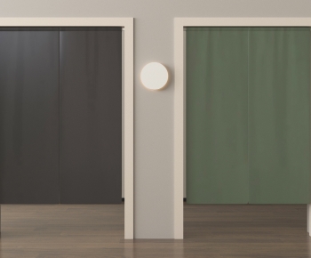 Modern Door Curtain-ID:691287046