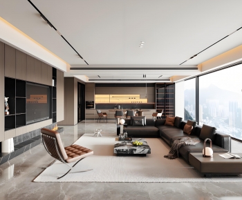 Modern A Living Room-ID:146312005
