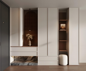 French Style Shoe Cabinet-ID:918430093