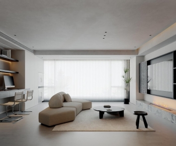 Modern A Living Room-ID:161334991