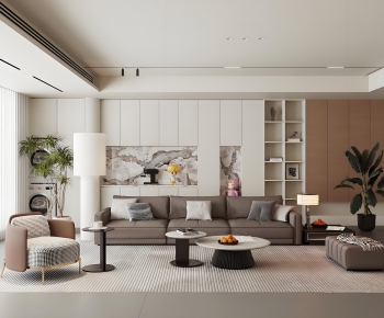 Modern A Living Room-ID:814692976