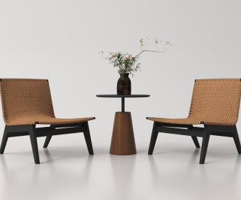 Wabi-sabi Style Leisure Table And Chair-ID:955677032