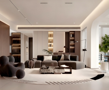 Modern A Living Room-ID:550314906