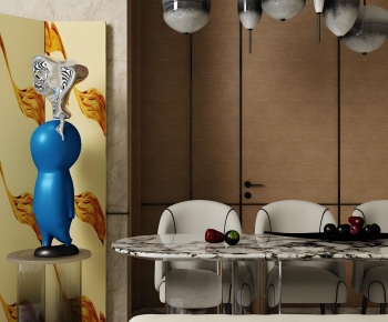 Modern Dining Room-ID:614552026