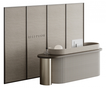 Modern Reception Desk-ID:780560024