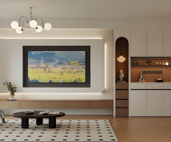 Modern A Living Room-ID:193547013