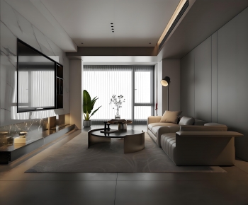 Modern A Living Room-ID:158600897