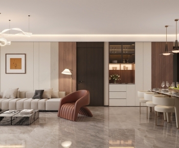 Modern A Living Room-ID:918571955