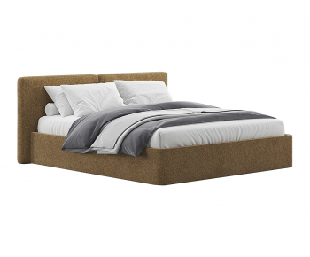 Modern Double Bed-ID:557996995