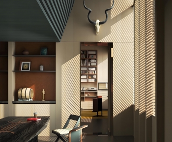 Modern Dining Room-ID:132716896