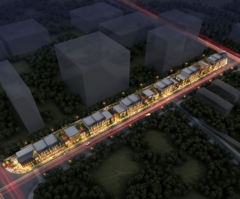 Modern Architectural Bird's-eye View Planning-ID:363147021