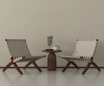 Wabi-sabi Style Lounge Chair-ID:976228009