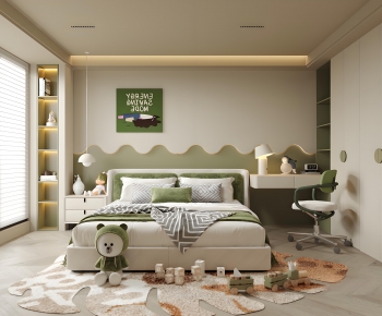 Modern Boy's Room And Son's Room-ID:582228902