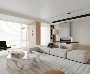 Modern A Living Room-ID:873810051