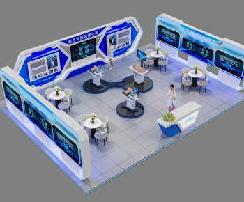 Modern Exhibition Hall-ID:169373045