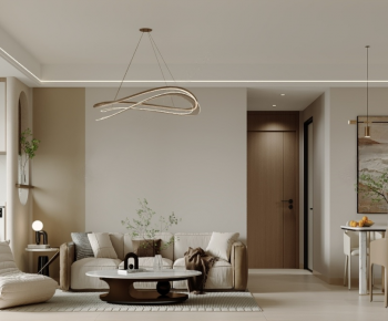 Modern A Living Room-ID:412781954