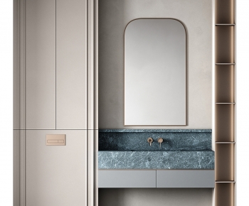 Modern Bathroom Cabinet-ID:269990068