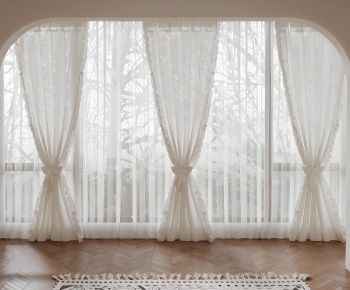 French Style The Curtain-ID:671960125