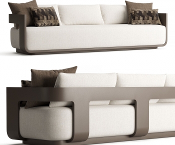 Modern Three-seat Sofa-ID:817826036