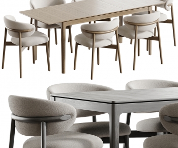 Modern Dining Table And Chairs-ID:840787894