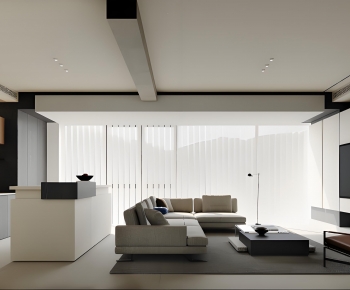 Modern A Living Room-ID:542368896