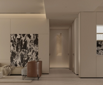 Modern A Living Room-ID:282435899