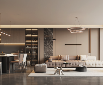 Modern A Living Room-ID:870944988