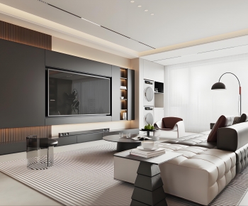 Modern A Living Room-ID:420435912