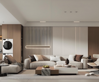 Modern A Living Room-ID:854079013