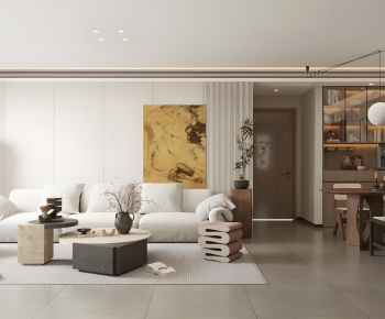 Modern A Living Room-ID:687308075