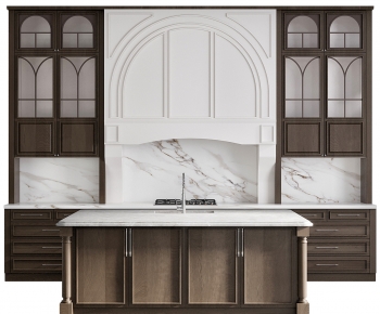 European Style Kitchen Cabinet-ID:136965042