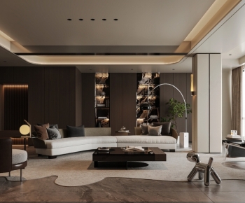 Modern A Living Room-ID:999221095