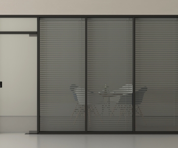 Modern Glass Screen Partition-ID:401796108