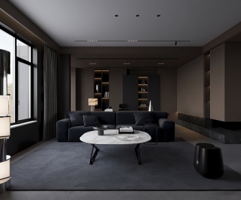 Modern A Living Room-ID:305880075