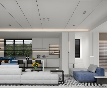 Modern A Living Room-ID:822865017