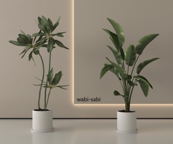 Modern Ground Green Plant Potted Plants-ID:916929253