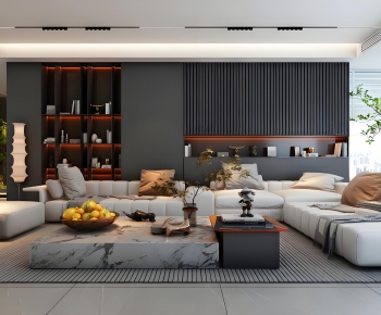 Modern A Living Room-ID:121032957