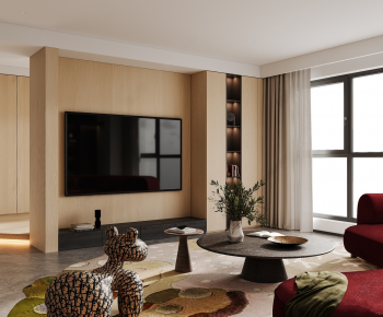 Modern A Living Room-ID:364384899