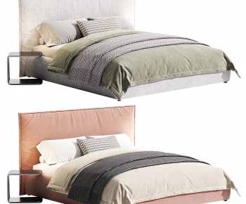 Modern Double Bed-ID:162384993
