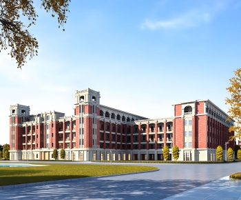 European Style School Building-ID:197956097